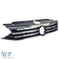 Kühlergrill schwarz mit Chromleisten, geeignet für VW Passat B8 3G Pre-Facelift 2014-2019-image-6200465