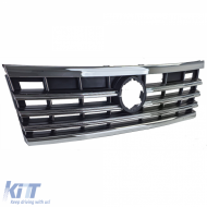 Kühlergrill schwarz mit Chromleisten, geeignet für VW Touareg III ab 2018-image-6207609