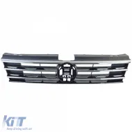 Kühlergrill schwarz mit Chromleisten, geeignet für VW Tiguan II 2016-2020-image-6210712