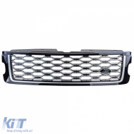Kühlergrill schwarz silber geeignet für Range Rover Vogue L405 18-22-image-6210706