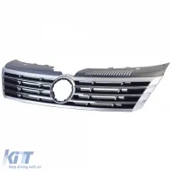 Kühlergrill schwarz verchromt geeignet für VW CC 2012-2017-image-6207601