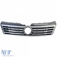 Kühlergrill schwarz verchromt geeignet für VW CC 2012-2017-image-6207602