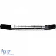 Kühlergrill Stoßstange Hochglanz Schwarz geeignet für VW T6 Multivan ohne ACC 15-19-image-6196995