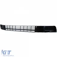 Kühlergrill Stoßstange Hochglanz Schwarz geeignet für VW T6 Multivan ohne ACC 15-19-image-6196997