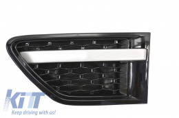 Kühlergrill Vents für Sport Facelift 2009-2013 L320 Autobiography Look Schwarz-image-6006758