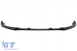 image-8-Kiegészítő első spoiler Audi A4 B8.5 facelift (2012-2015) szedán avant modellekhez, fényes fekete