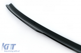 Kiegészítő tetőspoiler Audi A6 C7 4G Avant (2011-2015), zongoralakk fekete-image-6128438