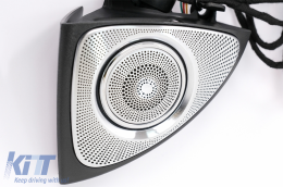 Kit AC Vent 64 colors LED Rotary Tweeters Grilles Cover Speaker suitable for Mercedes S-Class W222 (2013-2020)-image-6105209