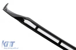 Kit Aerodinámico para BMW X3 G01 M Sport 2018-2020 Black Knight Design Alerón Negro-image-6114524