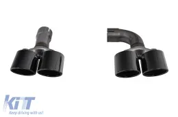 Kit Aerodinámico para BMW X3 G01 M Sport 2018-2020 Black Knight Design Alerón Negro-image-6114539