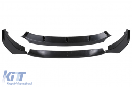 Kit Amaxómatos Aero gia BMW X3 G01 M Sport 2018-2020 Black Knight Design Black Spoiler-image-6114528