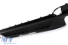 Kit Amaxómatos Aero gia BMW X3 G01 M Sport 2018-2020 Black Knight Design Black Spoiler-image-6114533