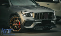 Kit amaxómatos Aero gia Mercedes GLB X247 Sport Lime GLB35 2019-2023 Mávro spóiler-image-6126804