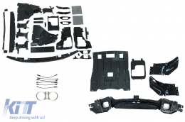 Kit amaxómatos Body Kit gia BMW X6 G06 2019-03.2023 Metatropí se LCI 2023 X6M Design-image-6109468