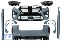 image-64-Kit amaxómatos Body Kit gia BMW X6 G06 2019-03.2023 Metatropí se LCI 2023 X6M Design