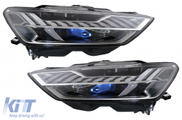 Kit amaxómatos gia Audi A7 4G Facelift 15-17 Fardiá profylaktíra Fterá koukoúla Provoleís LED-image-6104949