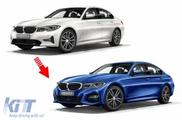 Kit amaxómatos gia BMW Seirá 3 G20 Sedan 2018-2022 M-Tech Design Plevrikés podiés profylaktíra-image-6128086