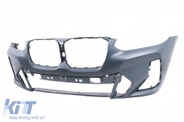 Kit amaxómatos gia BMW X3 G01 LCI 2022-2023 Profylaktíras M Design, Thóloi trochón, Plevrikés podiés-image-6128221