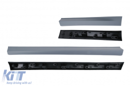 Kit amaxómatos gia BMW X3 G01 LCI 2022-2023 Profylaktíras M Design, Thóloi trochón, Plevrikés podiés-image-6128237