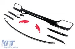 Kit amaxómatos gia BMW X7 G07 2018-2022 Metatropí se G07 LCI 2023 M Design Profylaktíras-image-6127466