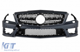 Kit amaxómatos gia Mercedes CLS W218 C218 Sedan 2011-2018 CLS63 Design máska profylaktíra-image-6127617