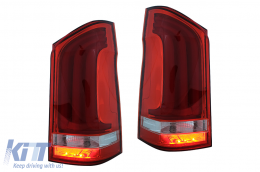 Kit amaxómatos gia Mercedes V-Class W447 2014-2024 Máska profylaktíra Provoleís Píso fóta-image-6127176