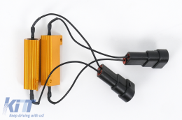 Kit amaxómatos gia VW Scirocco Mk3 III 08-14 LED DRL máska profylaktíra diachýti aéra-image-6113176