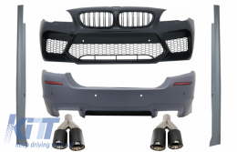 image-30-Kit amaxómatos katállhlo gia Profulaktíras BMW Seirá 5 F10 (2011-2017) me Plaϊná Kit kai Ákroi Exatmíseon Inódes Ánthraka M5 Schediasmós