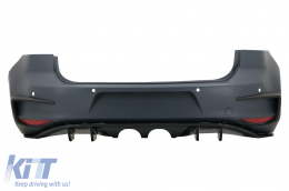 Kit amaxómatos katállhlo gia VW Golf 7 VII 5G1 (2012-2017) R400 Schediasmós me Plíres svsthma exatmíseos Catback sigastíra-image-6067894