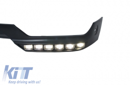 Kit BullBar avant Divulgacher Lèvre LED DRL Extension pour Mercedes G W463 89-18-image-6061610