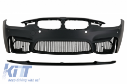 Kit Carbón Consejos Defensas para BMW F30 11-19 EVO M Style Sin Faros Antiniebla-image-6059632