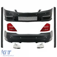 image-38-Kit Carrocerí­a para Mercedes-Benz S-Class W221 Puntas silenciador escape Luces LED 2005-2011 (LWB) Diseño AMG-