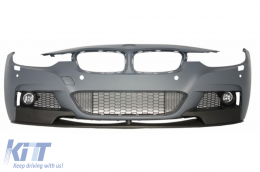 Kit Carrocería para BMW 3er F30 11+ Bumper Escape Puntas M-Performance Look-image-6074446