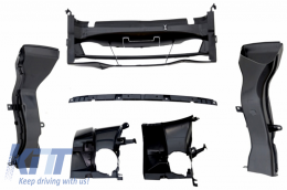 Kit carrocería para BMW Serie 3 Touring F31 11+ faldones parachoques M-Technik Look-image-6040251