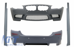 image-36-Kit carrocería para BMW Serie 5 F10 11-17 Parachoques Faldones Difusor aire M5 Look