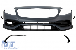 Kit Carrocería para MERCEDES A W176 12-18 Facelift A45 Look Parachoque Consejos-image-5987952