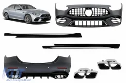 image-64-Kit Carrocería para Mercedes Clase C W206 Sedán 2021- Diseño C63:Faldones laterales