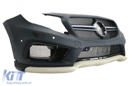 Kit Carrocería para Mercedes GLA X156 2014-2016 Estribos Estriberas Parachoques-image-6083143
