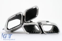 Kit Carrocería para Mercedes GLC Coupé C253 15-19 GLC63 Look Parachoques Parrilla Escape-image-6111010