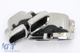 Kit Carrocería para Mercedes GLC Coupé C253 15-19 GLC63 Look Parachoques Parrilla Escape-image-6111011