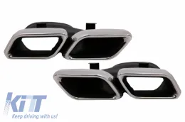 Kit Carrocería para Mercedes GLC SUV X253 15-07.19 GLC63 Diseño Estribos Paragolpes-image-6053653
