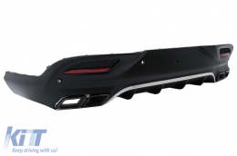 Kit Carrocería para Mercedes GLE Coupe C292 15-19 Silenciador Parachoques Difusor-image-6096403