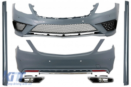 image-74-Kit Carrocería para Mercedes S W222 2013-06.2017 S63 Diseño Escape Parachoques