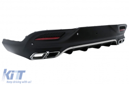 Kit Carrocería Reja Parachoques para Mercedes GLE Coupe C292 2015-2019 Puntas Silenciador-image-6004430