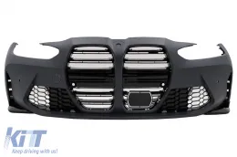 Kit Carrocería Wide para BMW Serie 3 G20 Sedan 18-22 Conversión a G80 M3 Parachoques-image-6097815