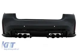 Kit Carrocería Wide para BMW Serie 3 G20 Sedan 18-22 Conversión a G80 M3 Parachoques-image-6097822