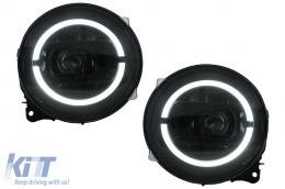 Kit carrosserie 2018 G63 New Style Conversion pour Mercedes Classe G W463 12-17-image-6111703