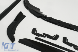 Kit carrosserie Aéro Pare-chocs Spoiler Rallonges Diffuseur pour BMW 4 G22 Coupé 20+ M Tech-image-6095838