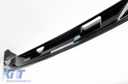 Kit Carrosserie Aero pour Tesla Model 3 17-22 Pare-chocs Diffuseur d'air Passages Roue Noir-image-6110750
