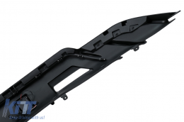 Kit Carrosserie Aero pour Tesla Model 3 17-22 Pare-chocs Diffuseur d'air Passages Roue Noir-image-6110761